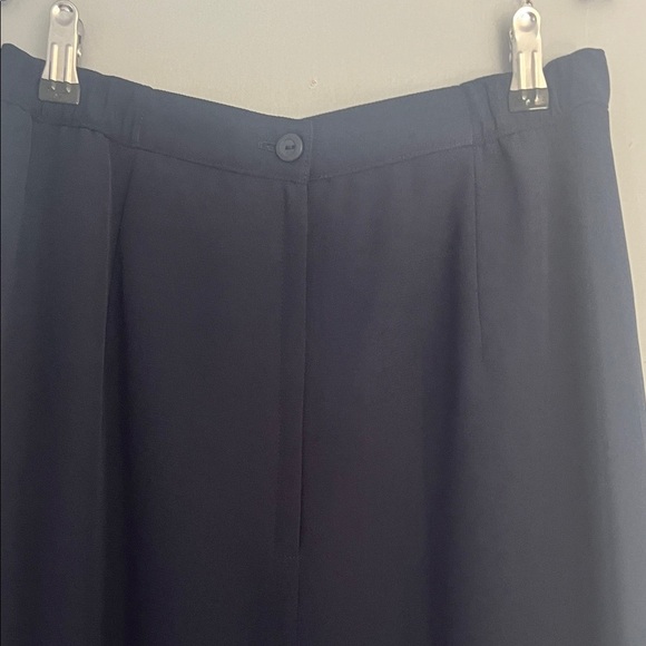 Chic Dark Blue Midi Skirt for Women Size 8 - Picture 5 of 7